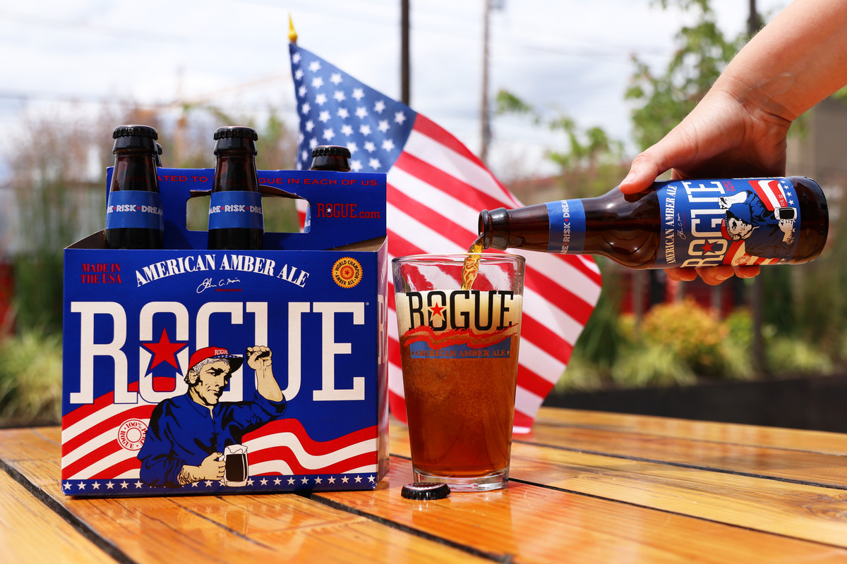1. Rogue American Amber Ale 