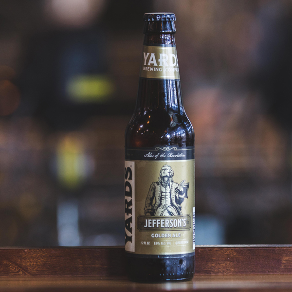 7. Yard's Jefferson's Golden Ale 