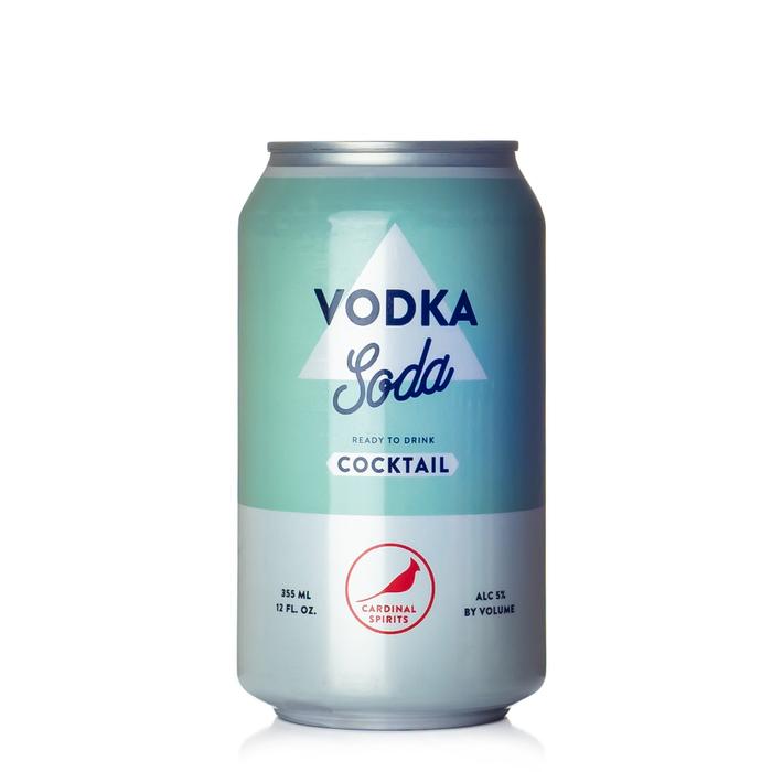 6. Cardinal Spirits Vodka Soda 
