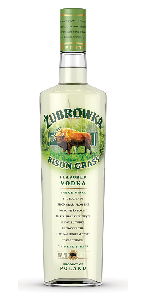 3) Żubrówka Bison Grass Vodka (Poland)