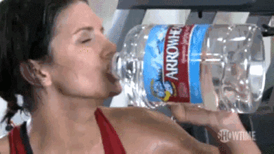 10) Drink more water.  