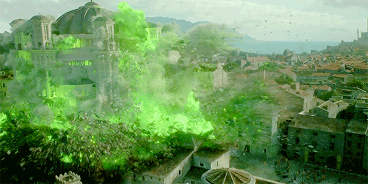 Cersei Blows Up the Sept of Baelor