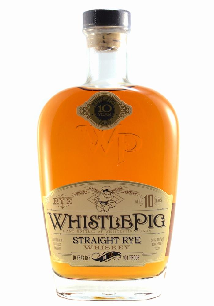1. WhistlePig Straight Rye 