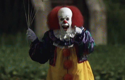 Scary Clown Gifs #5