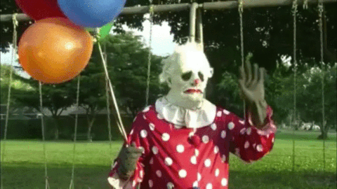 Scary Clown Gifs #10