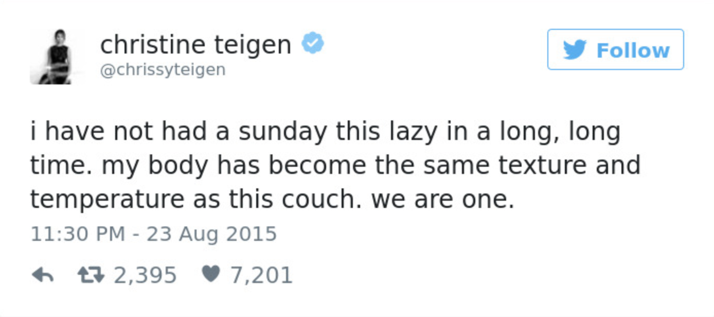 Teigen Tweets Farewell #10