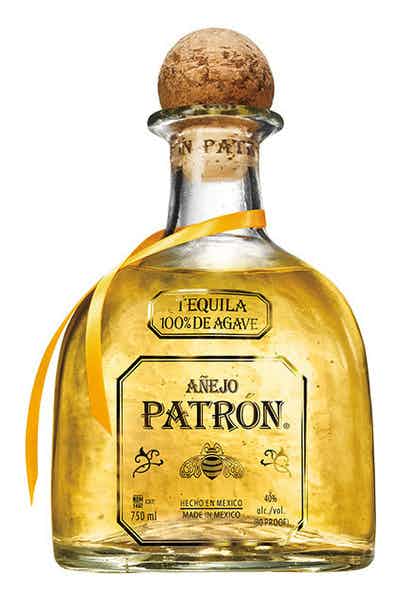 Patrón Añejo Tequila and Barbacoa Tacos
