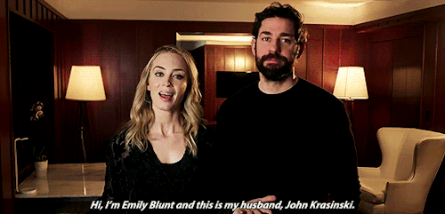 Emily Blunt and John Krasinski
