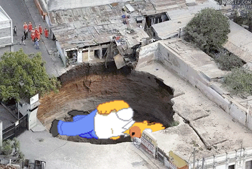 Watch Out for Sinkholes