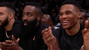 4. James Harden, Russell Westbrook, and the Rockets