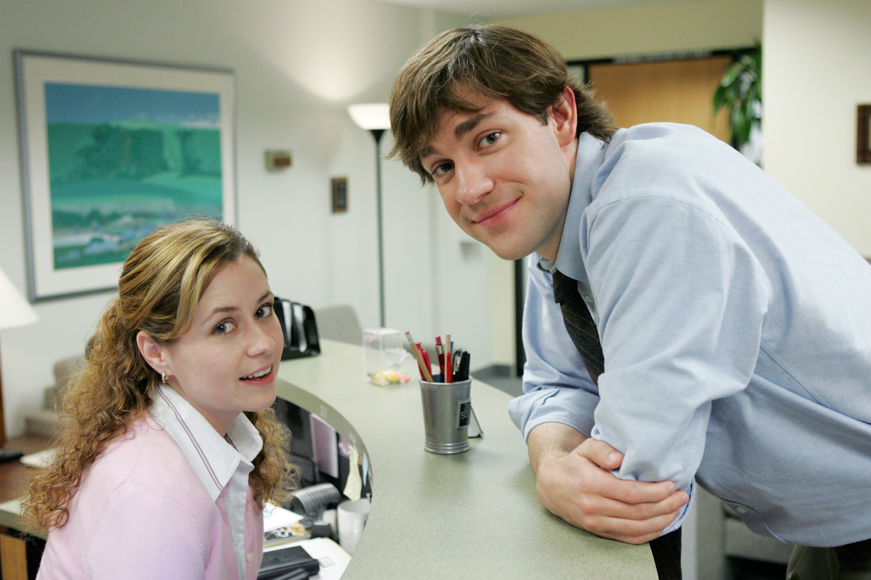 2. Jim and Pam on ‘The Office’