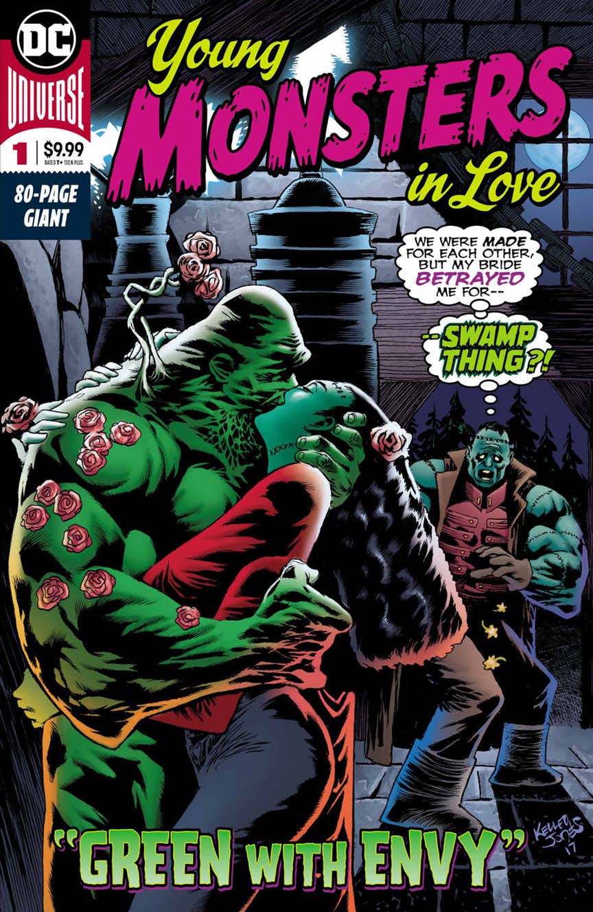 A DC Comics Anthology Book About 'Young Monsters In Love'