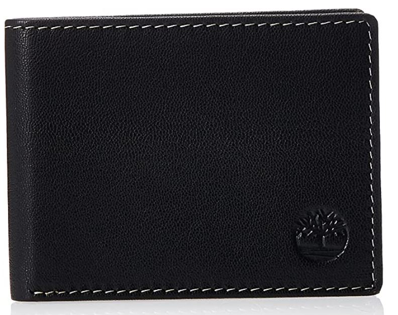 Timberland Men's Blix Slimfold Leather Wallet