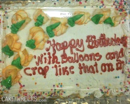 Unfortunate Birthday Cakes #19