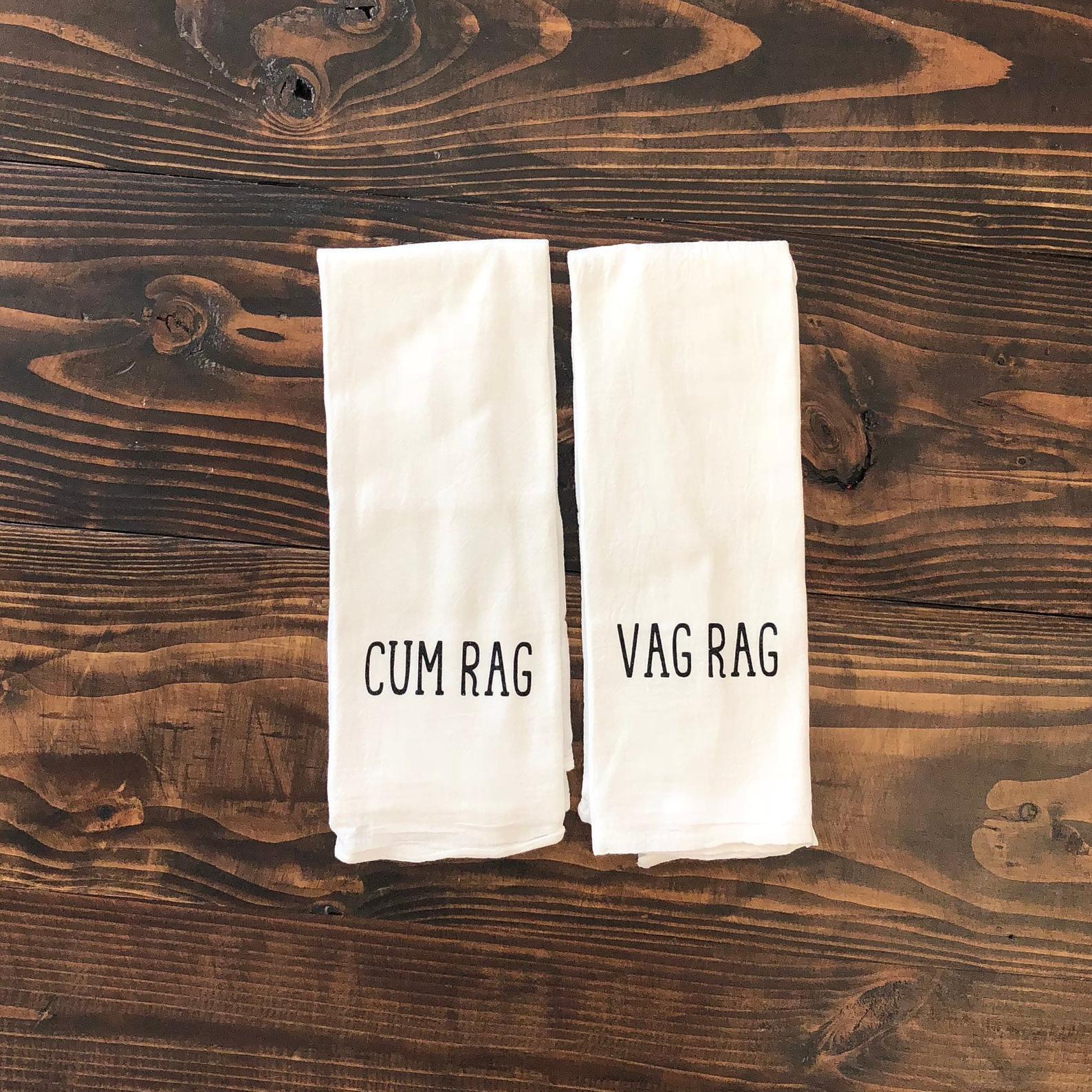 Cum and Vag Rags