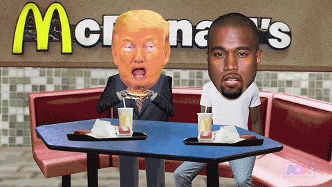 Don't vote for Trump or Kanye.