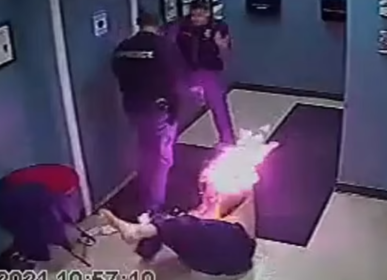 Meanwhile in Hand Sanitizer: Drunk Man Catches Fire After Getting Tased By Cops, Which Is Worse We Will Find Out Soon