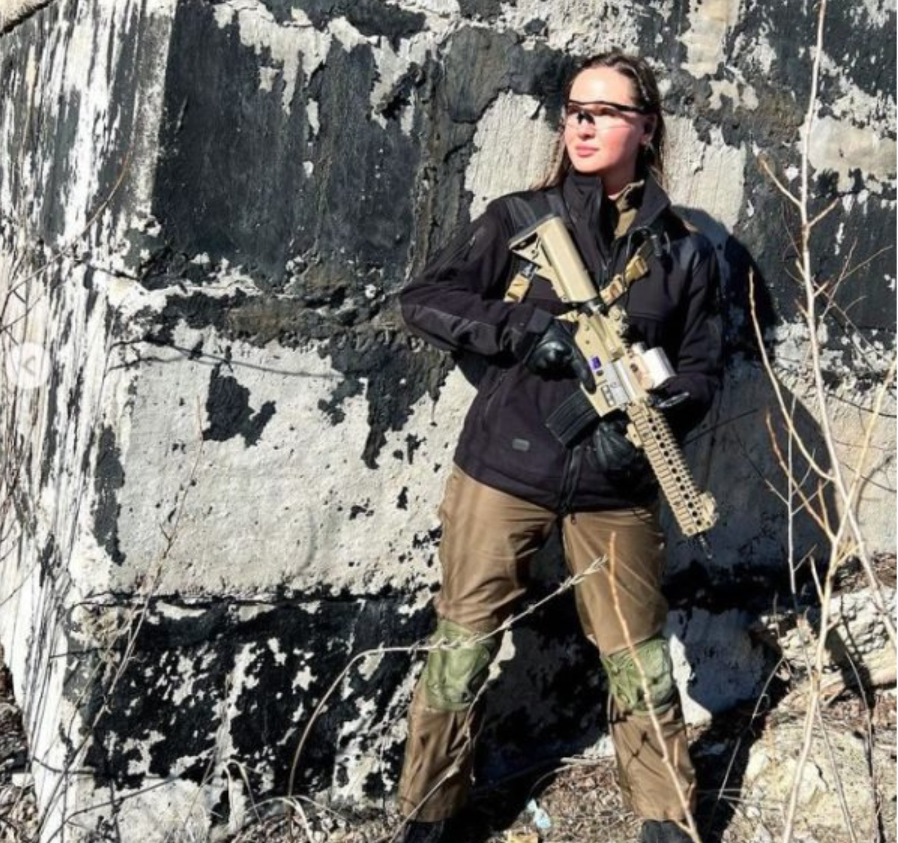 Ukrainian Beauty Queen Joins Fight Against Russian Invasion (If Looks Could Kill…)