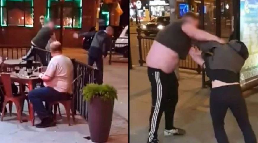 Defeated Man Chooses Dead Pigeon as Street-Fighting Weapon Outside McDonald’s (and We’re Lovin’ It)