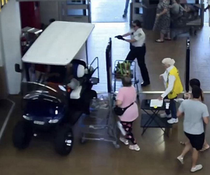 Meanwhile in Florida: Man Goes on Golf-Cart Rampage Through Walmart