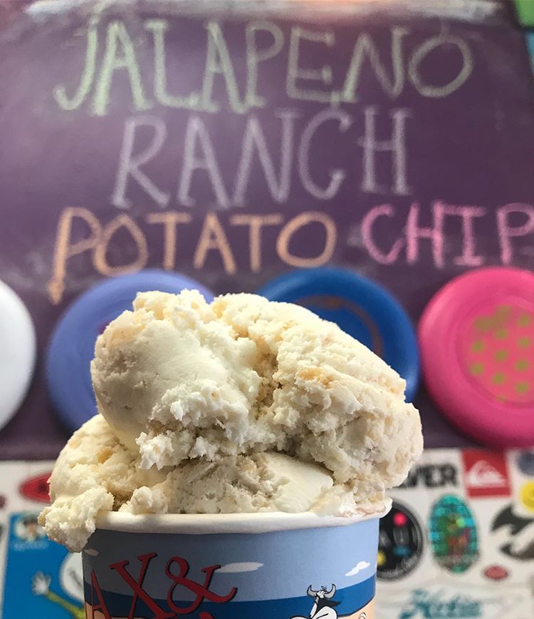 9. Jalapeño Ranch Potato Chip Ice Cream