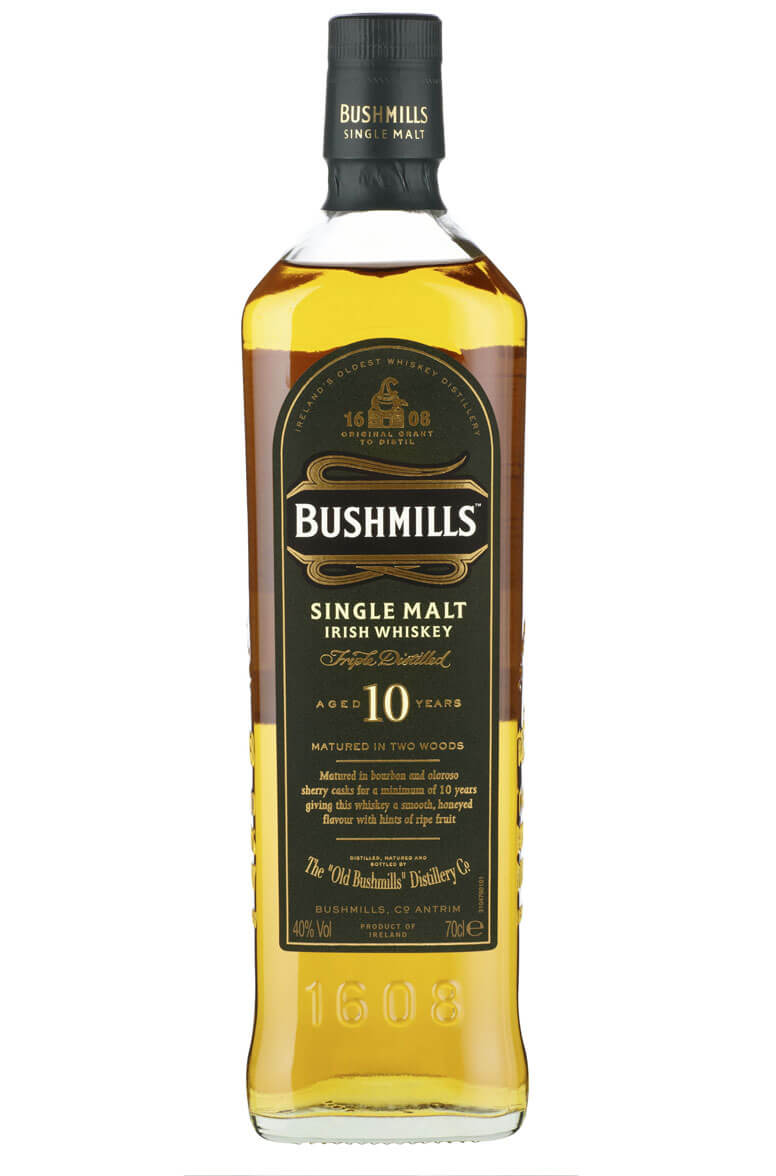 Irish Whiskey – Bushmills 10-Year-Old