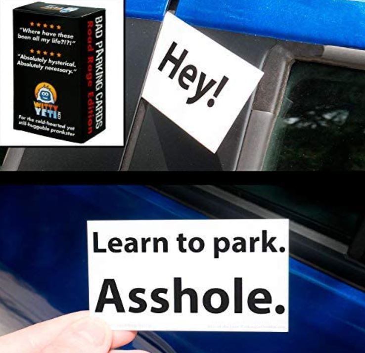 Bad Parking Cards
