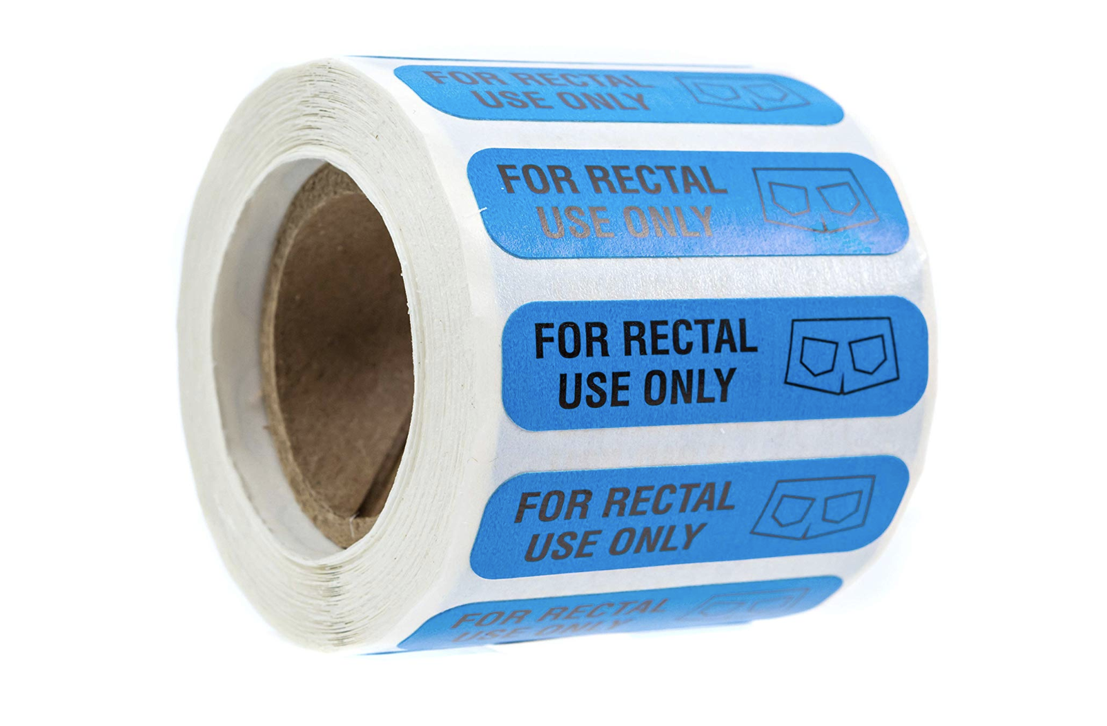 500 For Rectal Use Only Stickers