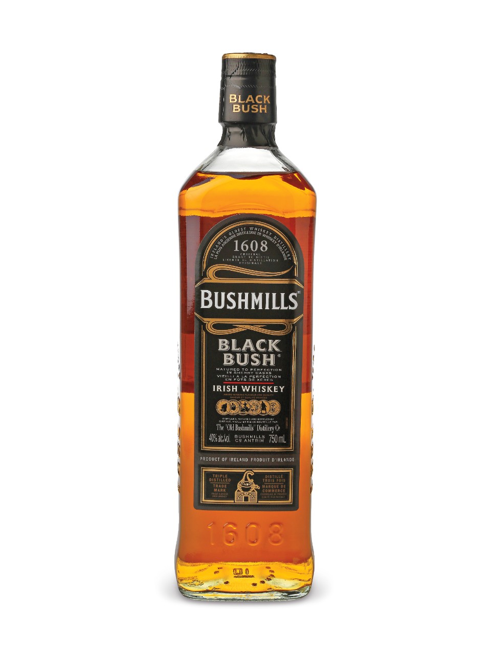 4. Irish Whiskey – Bushmills Black Bush