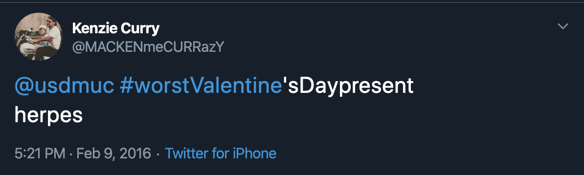 Worst Valentines Day Tweets #14