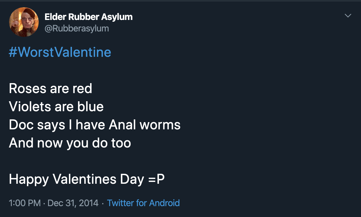 Worst Valentines Day Tweets #6